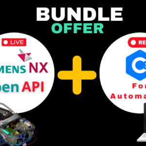 NX Open API (Live)+ C# For Automation (Rec)