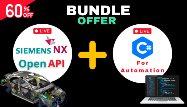 NX Open API + C# For Automation (Live)