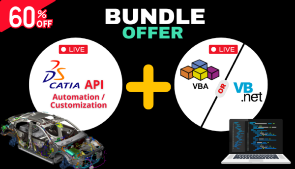 CATIA API Automation / Customization + VBA/VB.NET Programming.