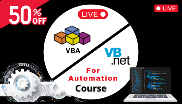 VBA / VB.net For Automation (Live)