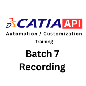 CATIA API Recording B7